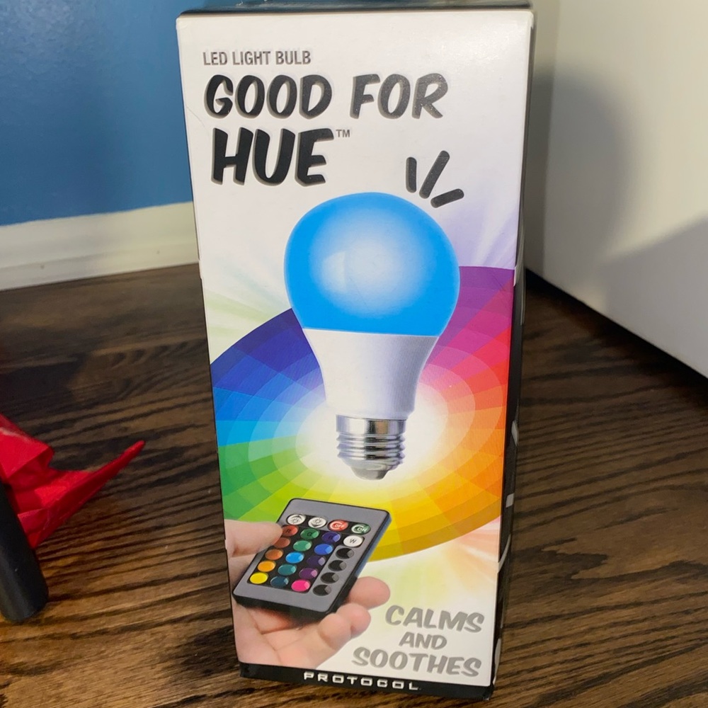“Good for Hue” single LED light